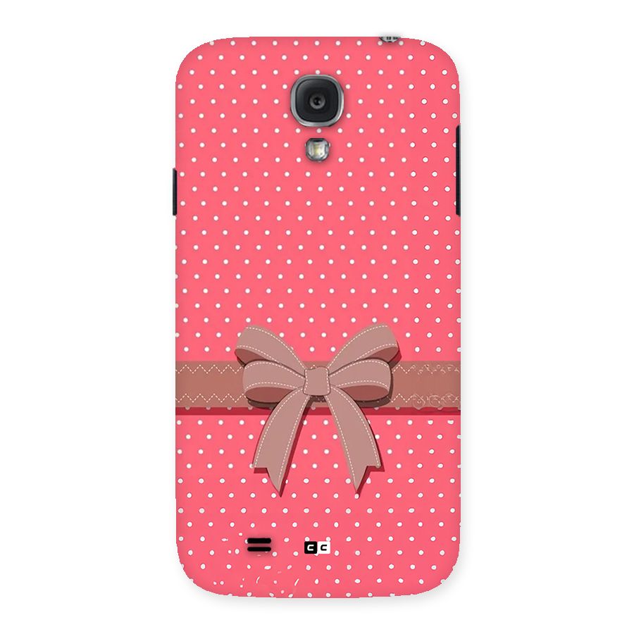 Gift Ribbon Back Case for Galaxy S4