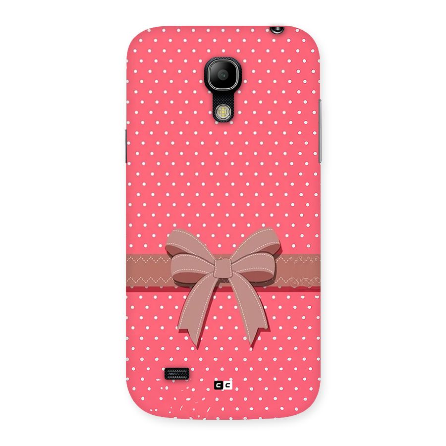 Gift Ribbon Back Case for Galaxy S4 Mini