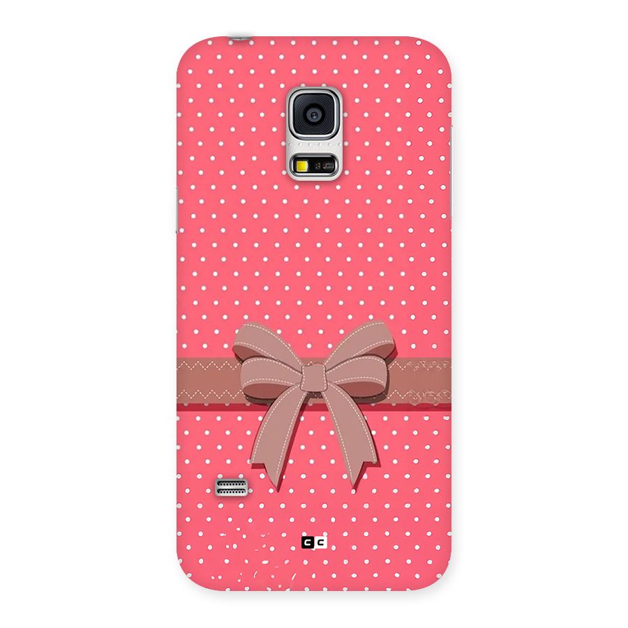 Gift Ribbon Back Case for Galaxy S5 Mini