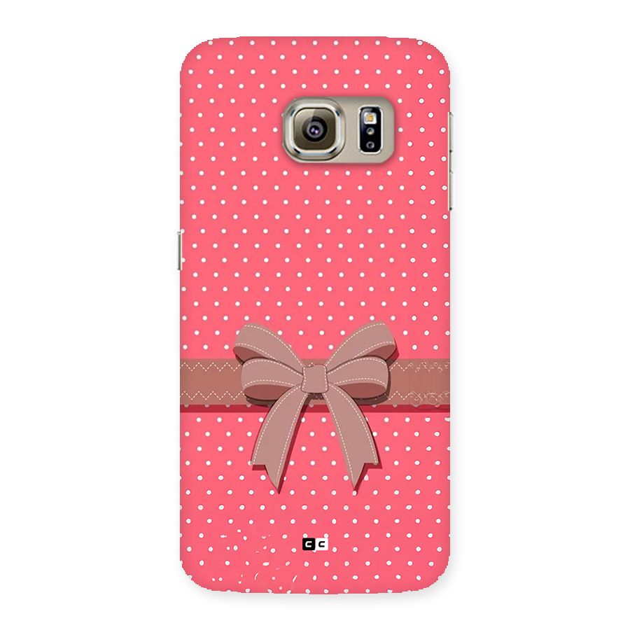 Gift Ribbon Back Case for Galaxy S6 edge