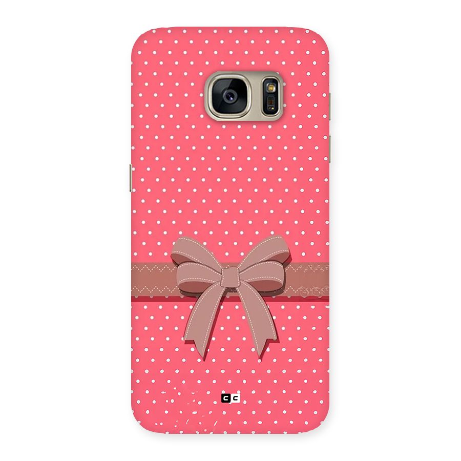 Gift Ribbon Back Case for Galaxy S7