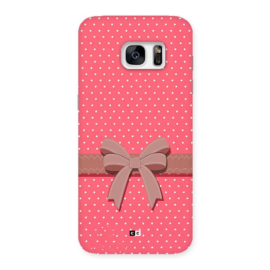 Gift Ribbon Back Case for Galaxy S7 Edge