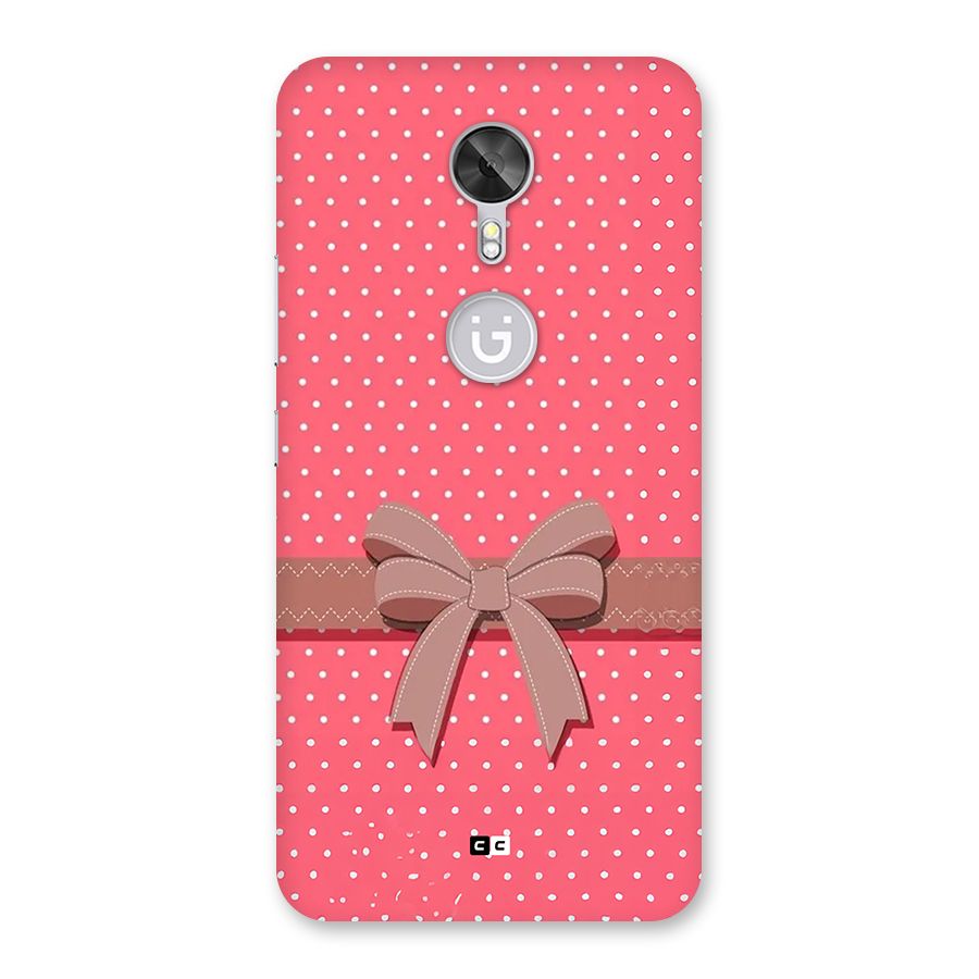 Gift Ribbon Back Case for Gionee A1