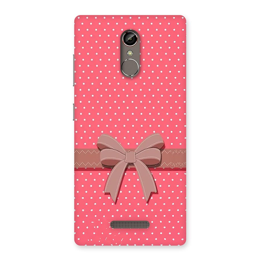 Gift Ribbon Back Case for Gionee S6s