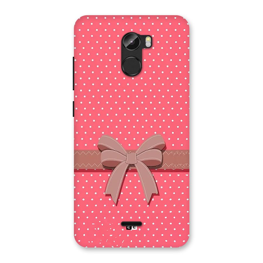Gift Ribbon Back Case for Gionee X1