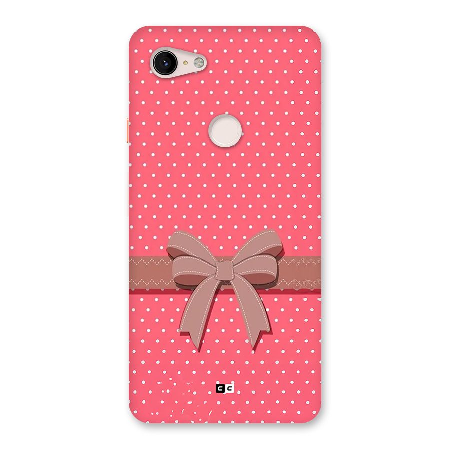 Gift Ribbon Back Case for Google Pixel 3 XL