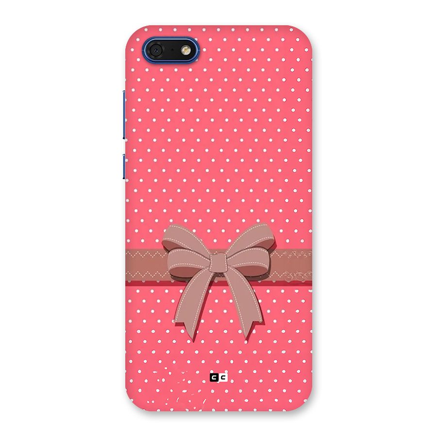 Gift Ribbon Back Case for Honor 7s