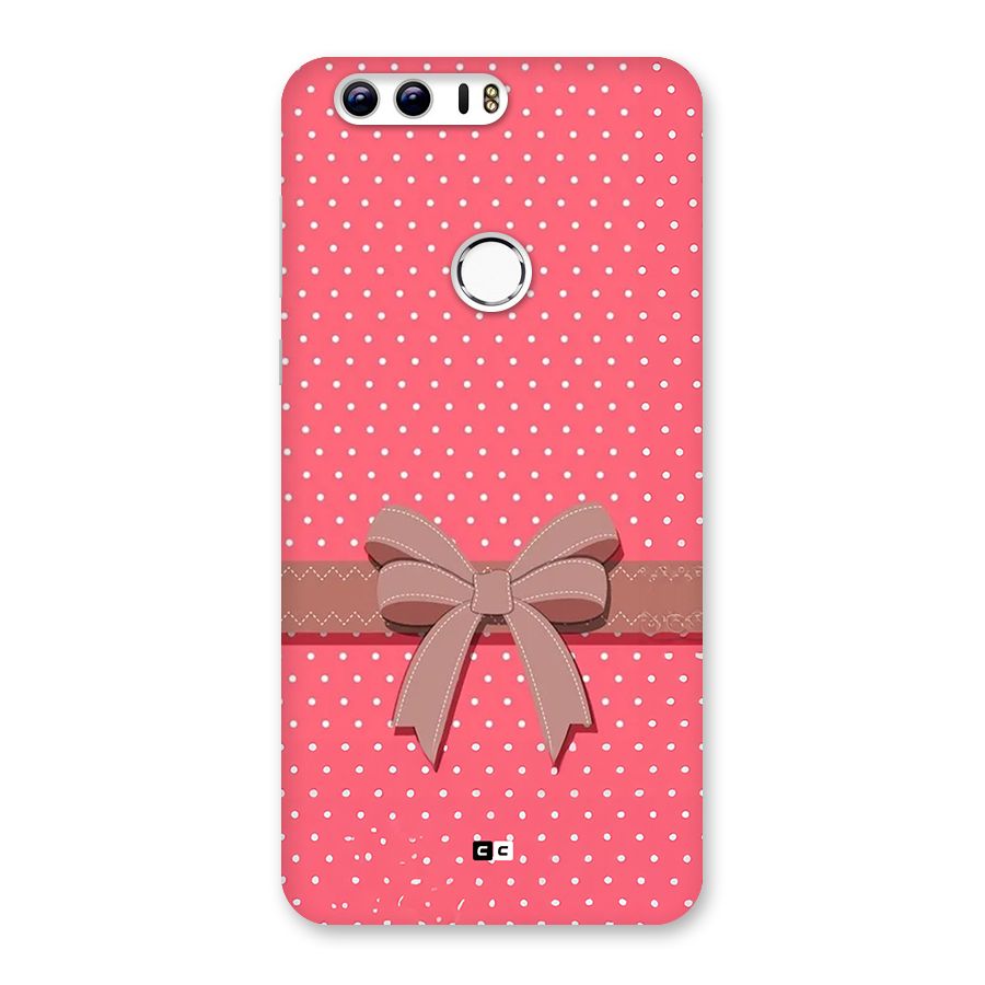 Gift Ribbon Back Case for Honor 8