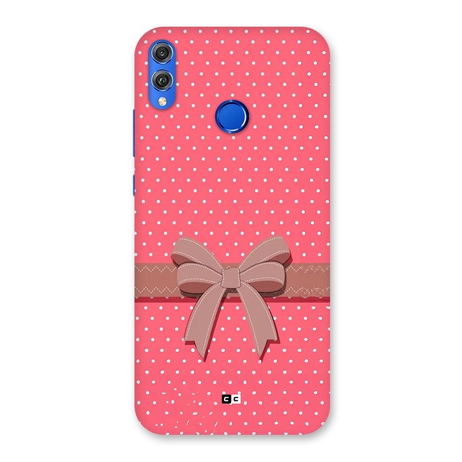 Gift Ribbon Back Case for Honor 8X