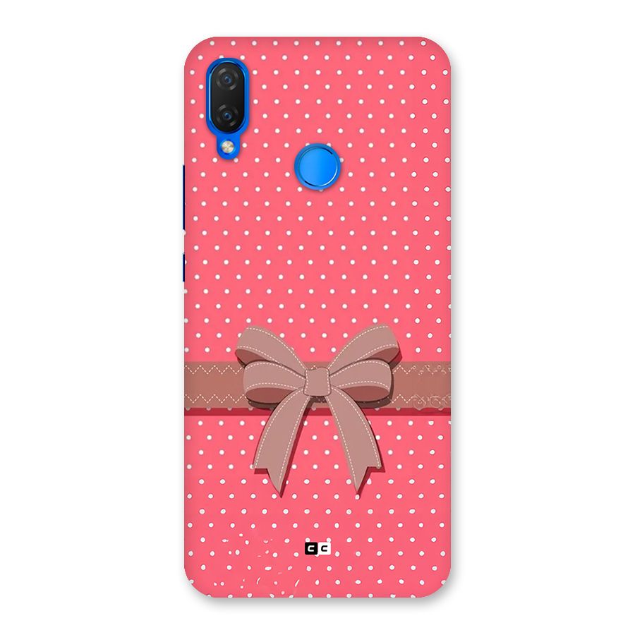 Gift Ribbon Back Case for Huawei P Smart Plus