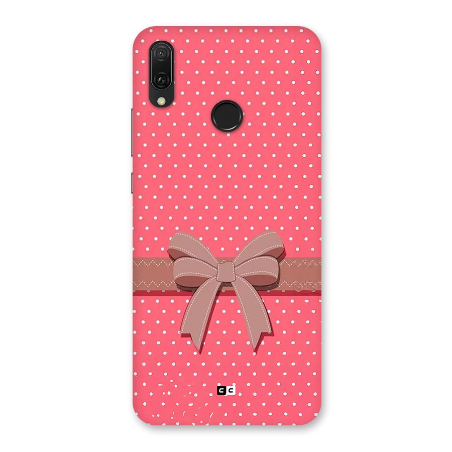 Gift Ribbon Back Case for Huawei Y9 (2019)