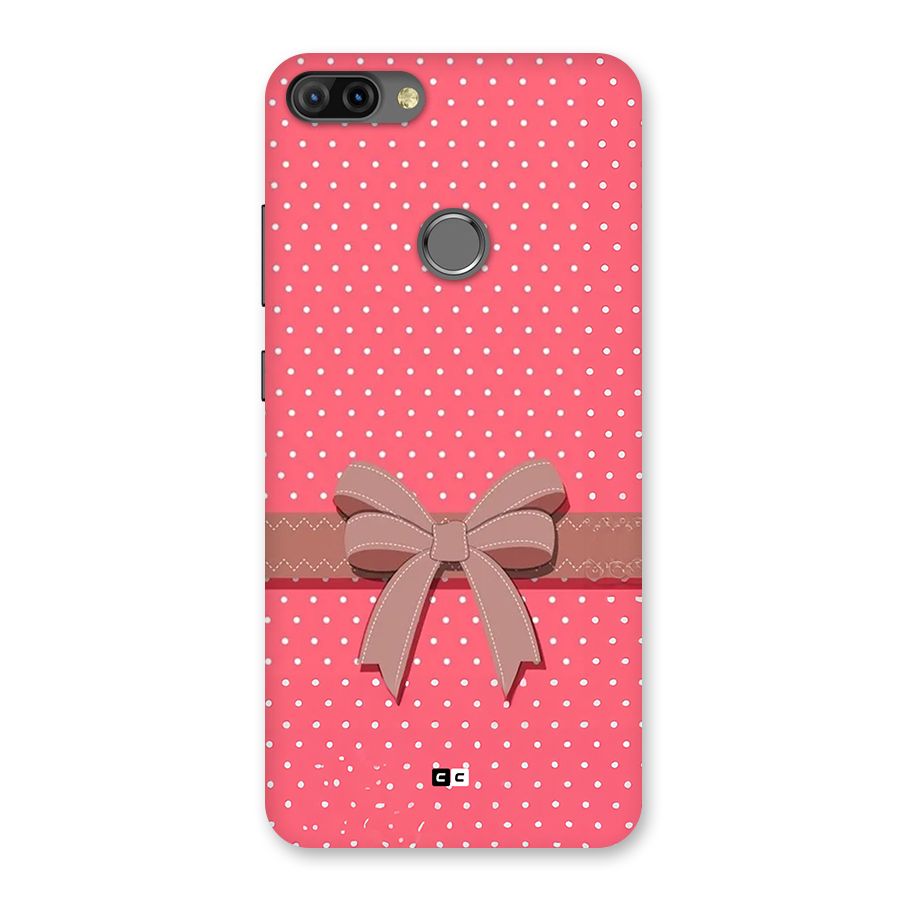 Gift Ribbon Back Case for Infinix Hot 6 Pro