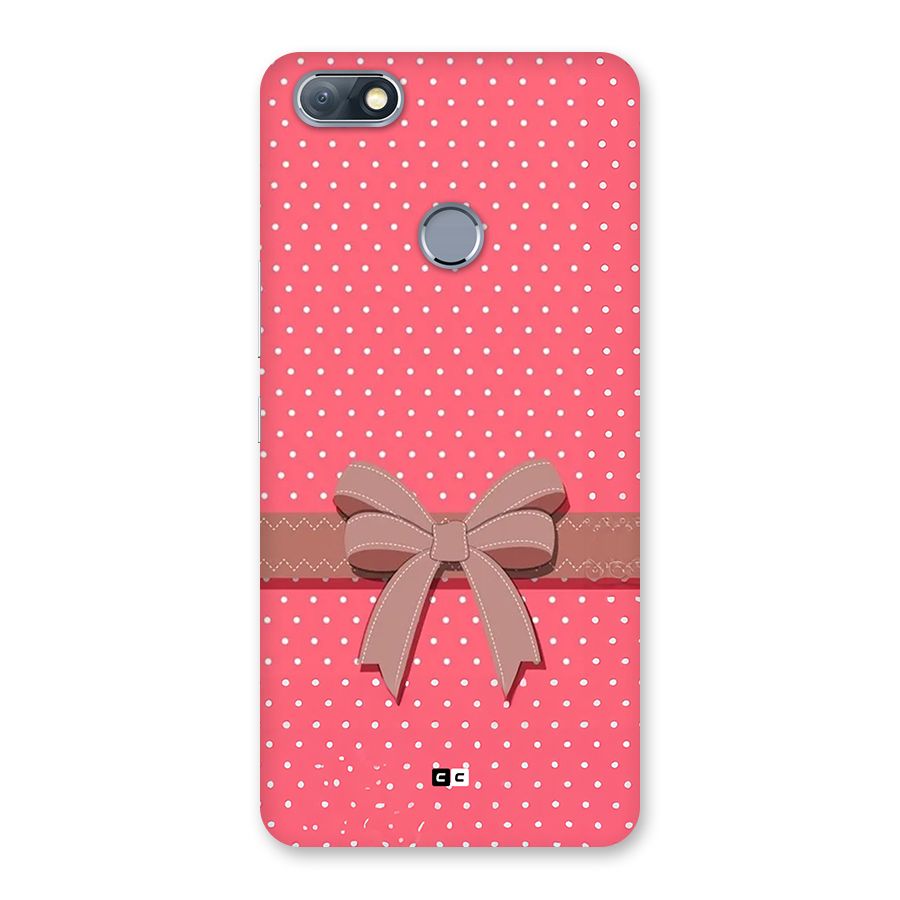 Gift Ribbon Back Case for Infinix Note 5
