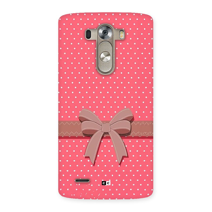 Gift Ribbon Back Case for LG G3