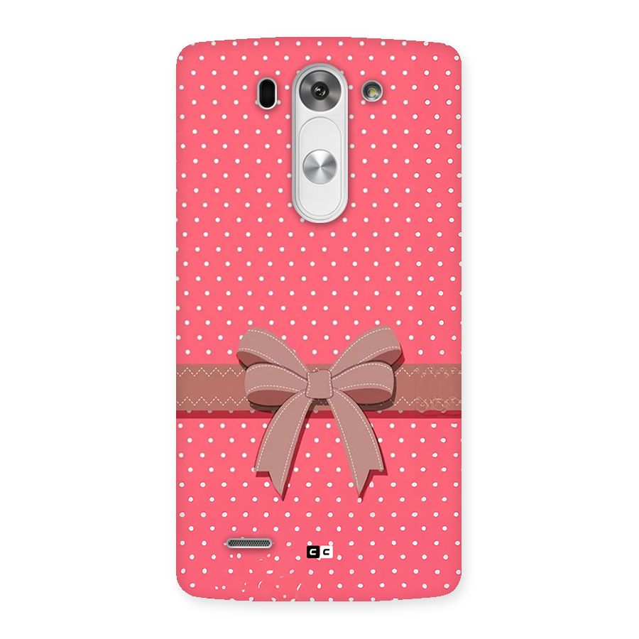 Gift Ribbon Back Case for LG G3 Mini