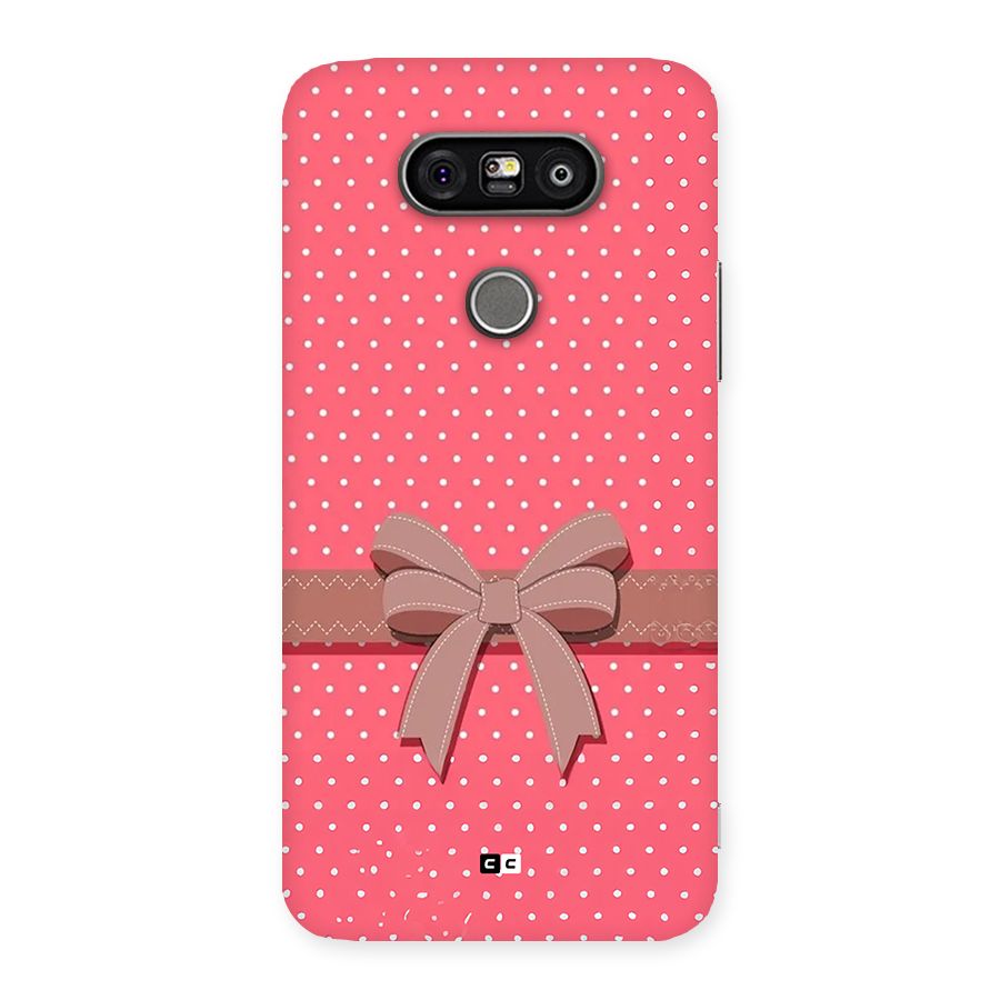 Gift Ribbon Back Case for LG G5
