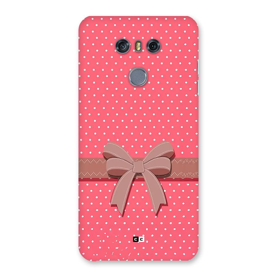 Gift Ribbon Back Case for LG G6