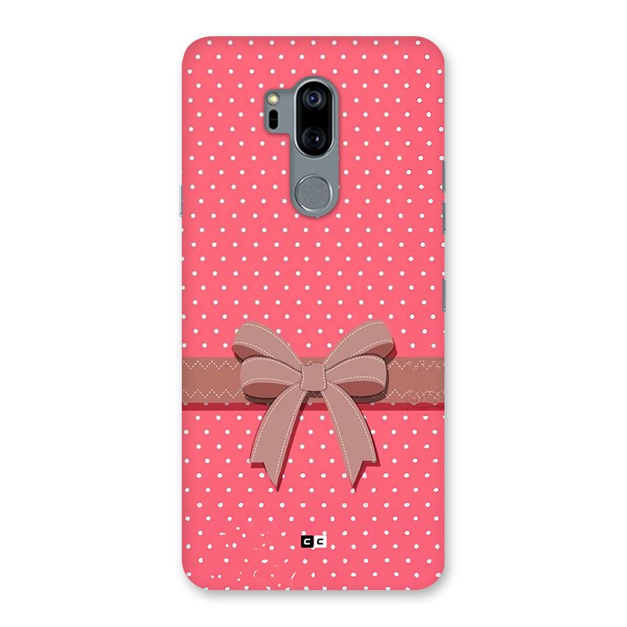 Gift Ribbon Back Case for LG G7