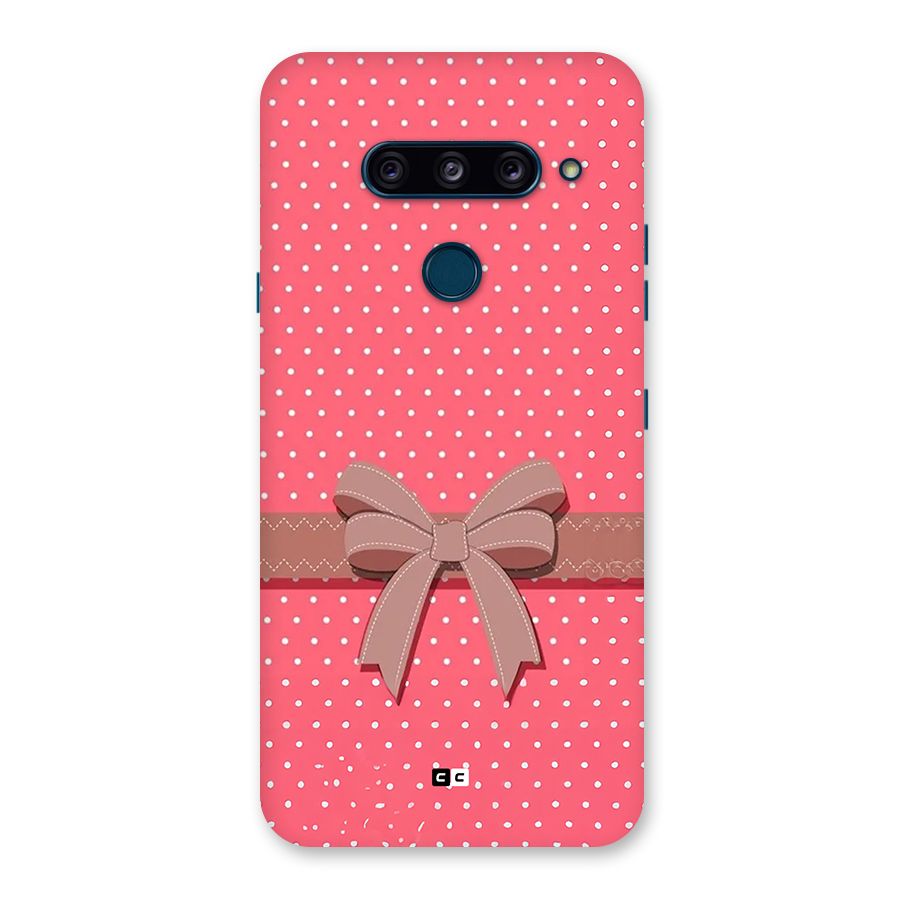 Gift Ribbon Back Case for LG  V40 ThinQ