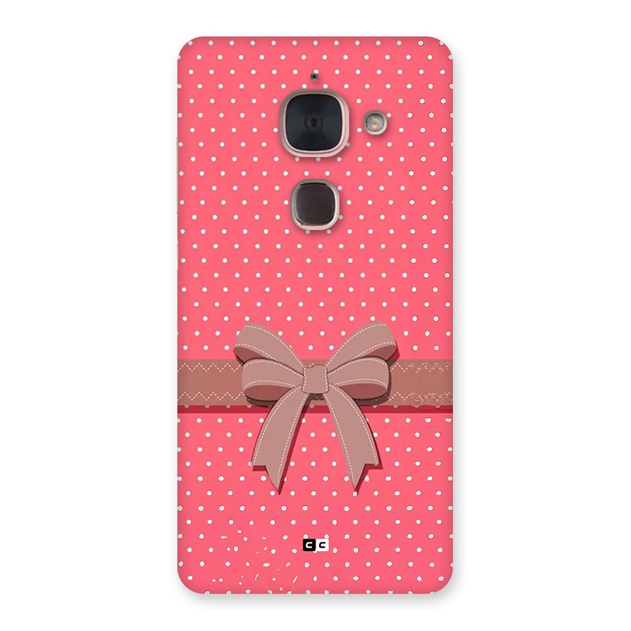 Gift Ribbon Back Case for Le Max 2