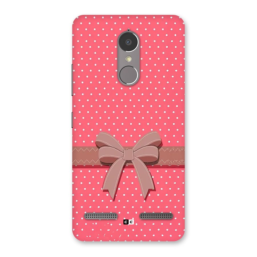 Gift Ribbon Back Case for Lenovo K6