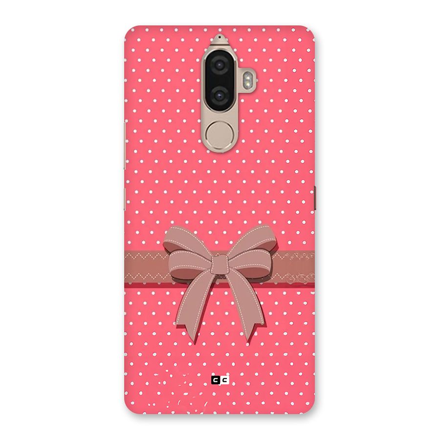 Gift Ribbon Back Case for Lenovo K8 Note
