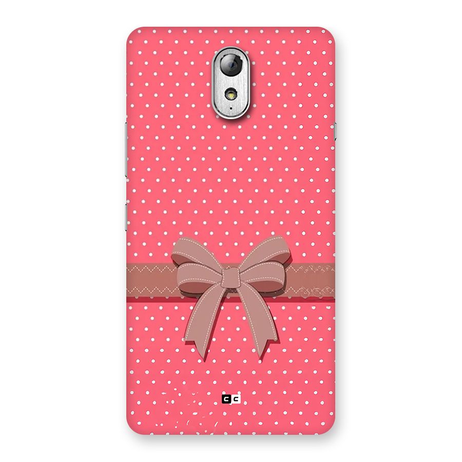 Gift Ribbon Back Case for Lenovo Vibe P1M