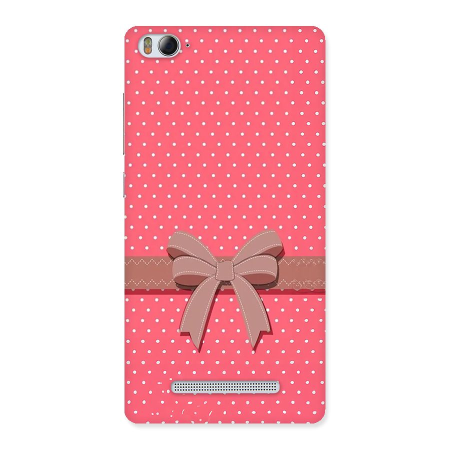 Gift Ribbon Back Case for Mi4i