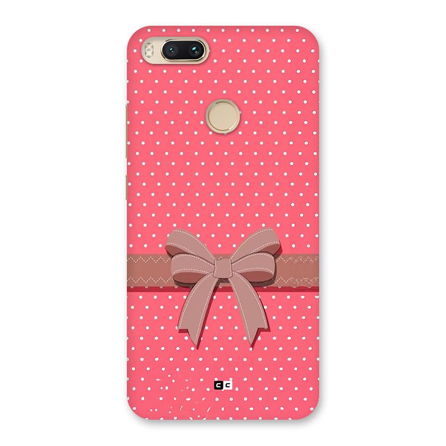 Gift Ribbon Back Case for Mi A1