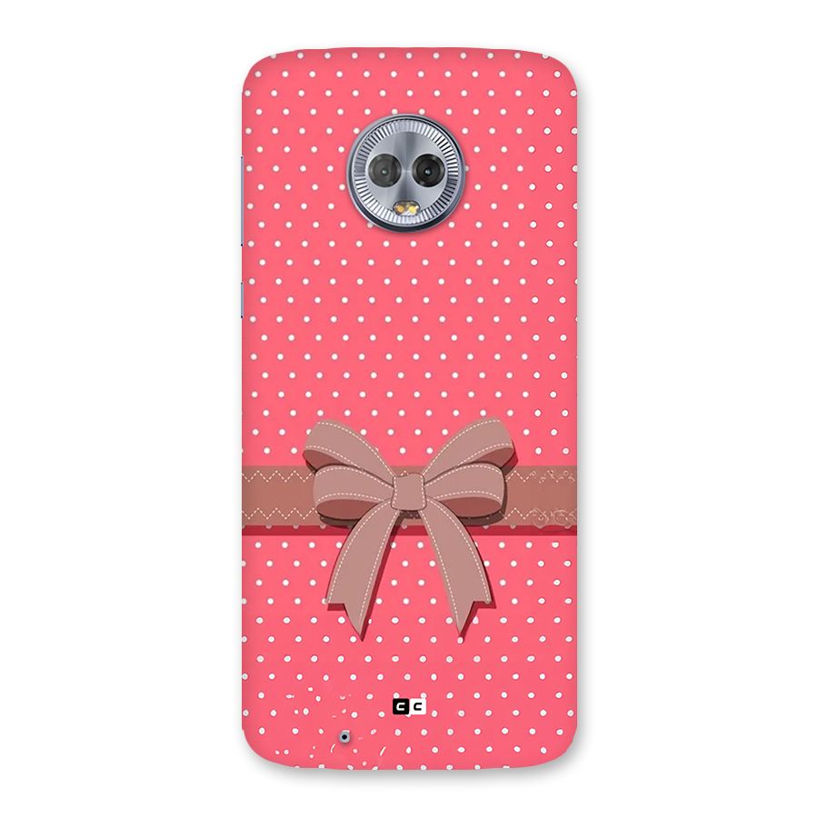 Gift Ribbon Back Case for Moto G6