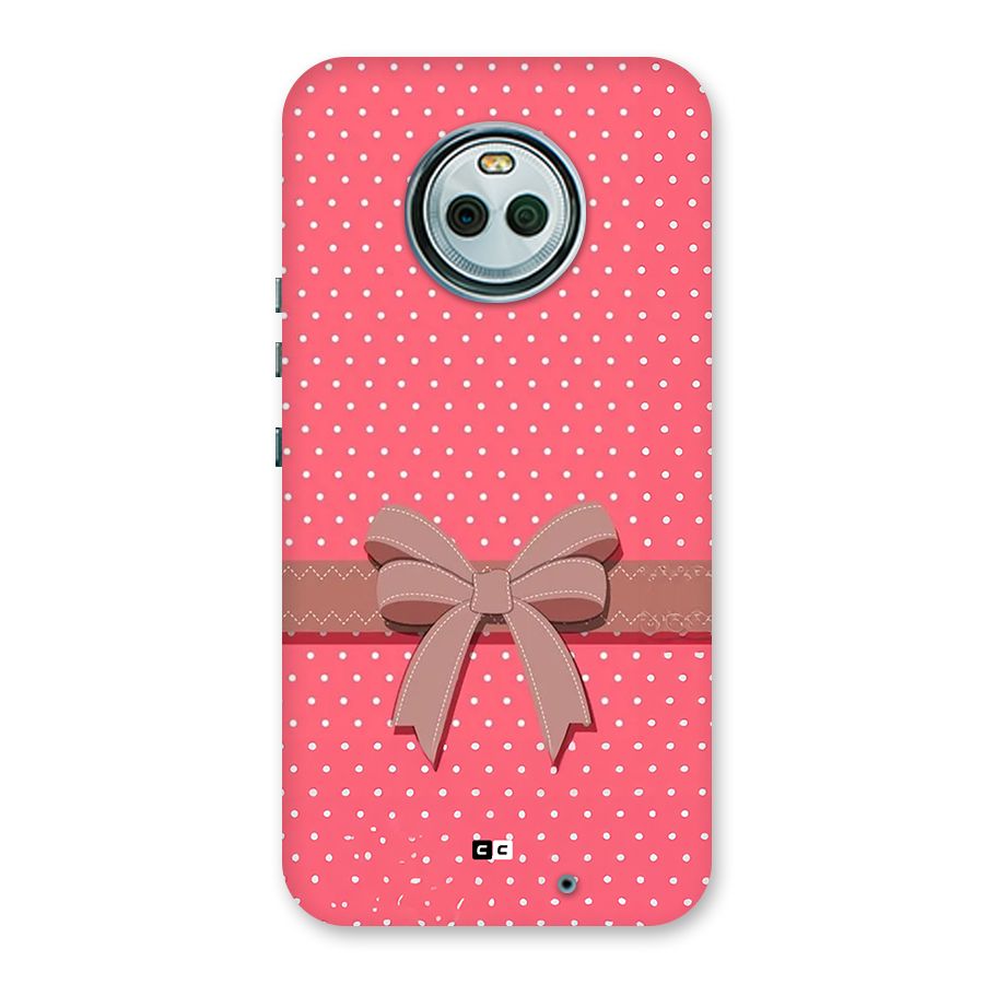 Gift Ribbon Back Case for Moto X4