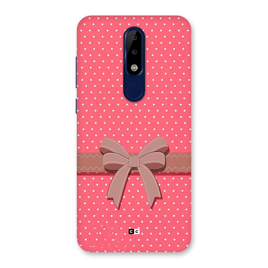 Gift Ribbon Back Case for Nokia 5.1 Plus