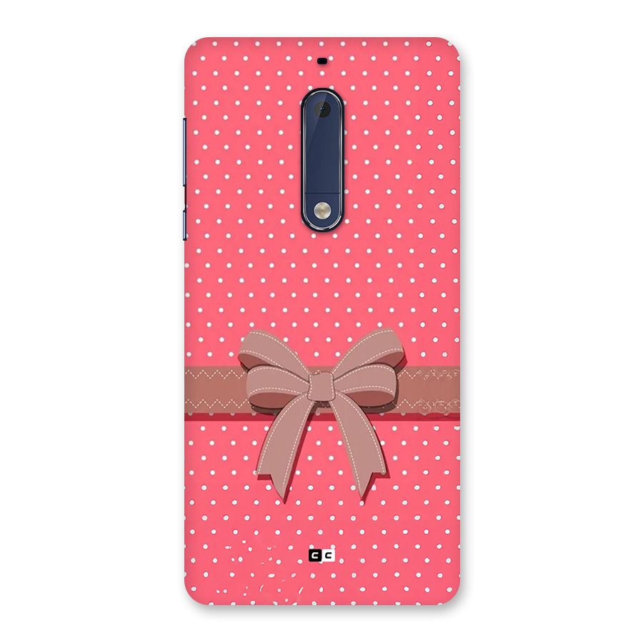 Gift Ribbon Back Case for Nokia 5