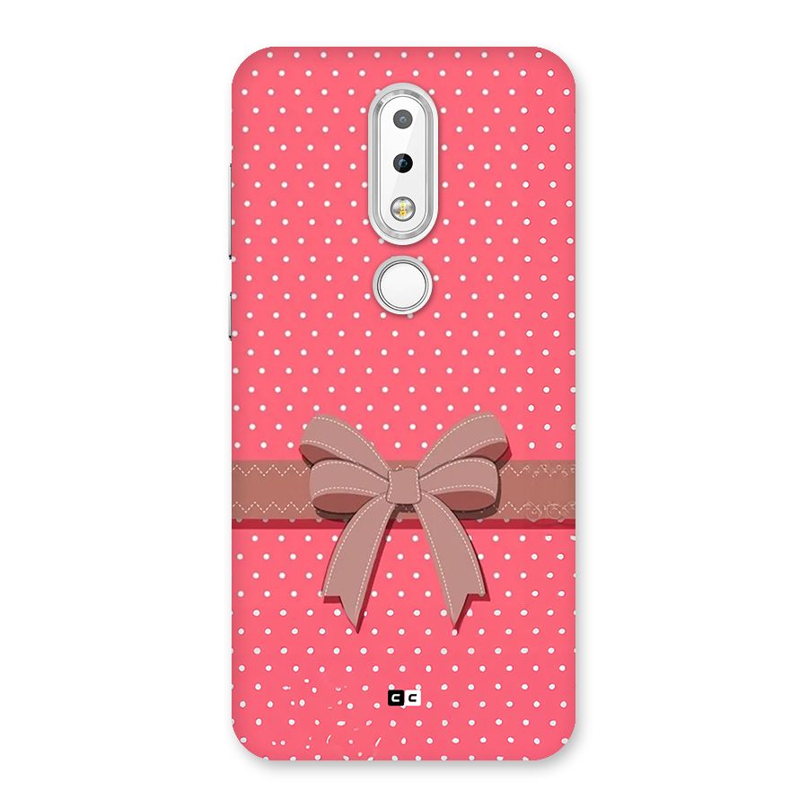 Gift Ribbon Back Case for Nokia 6.1 Plus