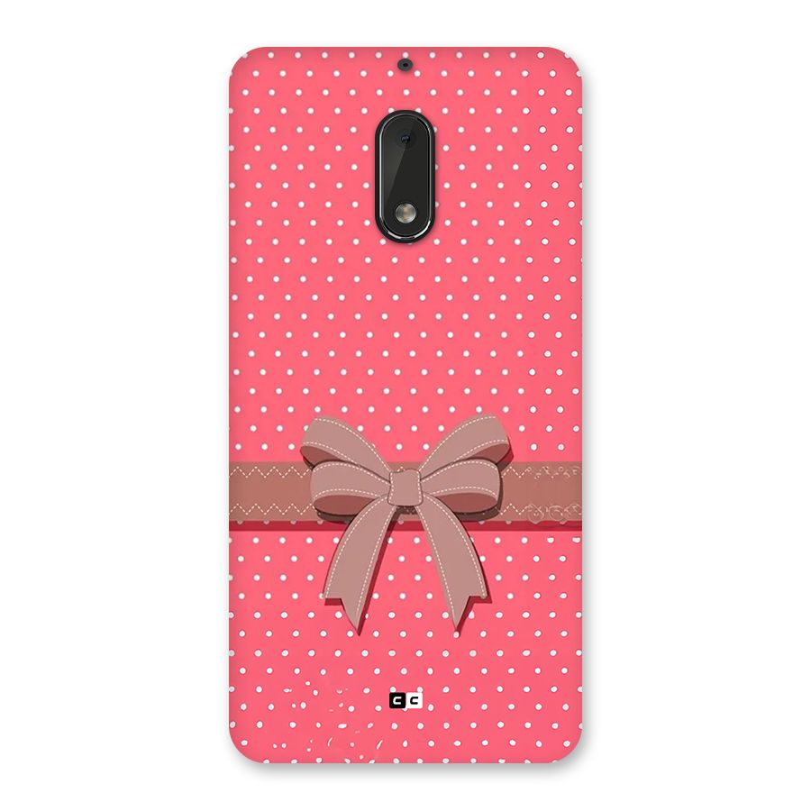 Gift Ribbon Back Case for Nokia 6