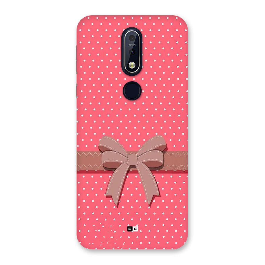 Gift Ribbon Back Case for Nokia 7.1