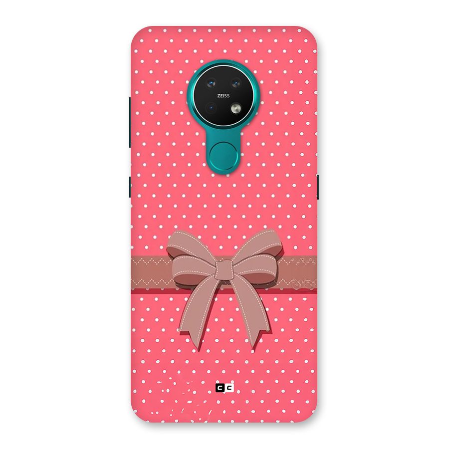 Gift Ribbon Back Case for Nokia 7.2