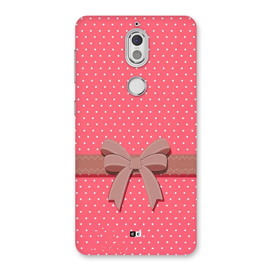 Gift Ribbon Back Case for Nokia 7