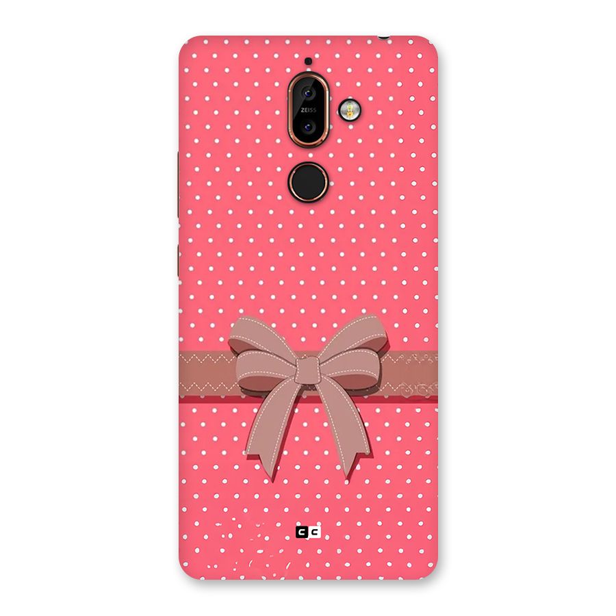 Gift Ribbon Back Case for Nokia 7 Plus