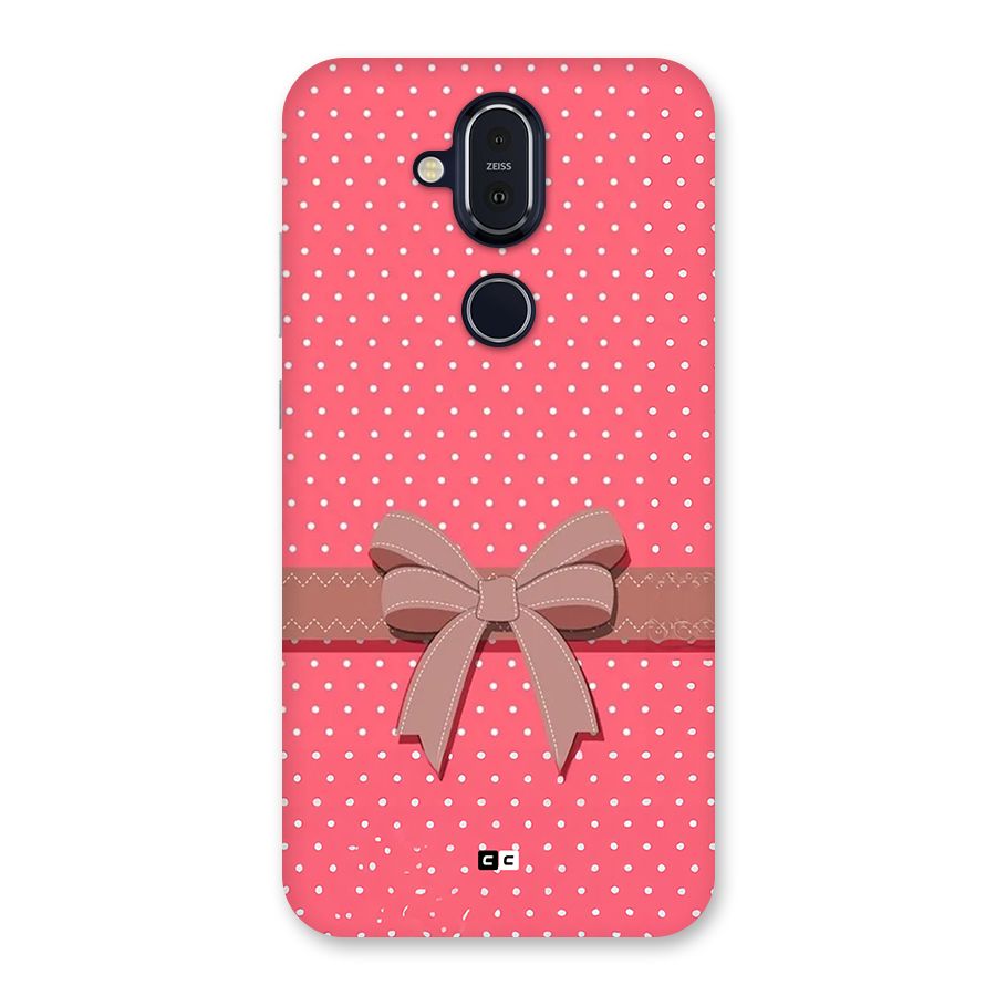 Gift Ribbon Back Case for Nokia 8.1