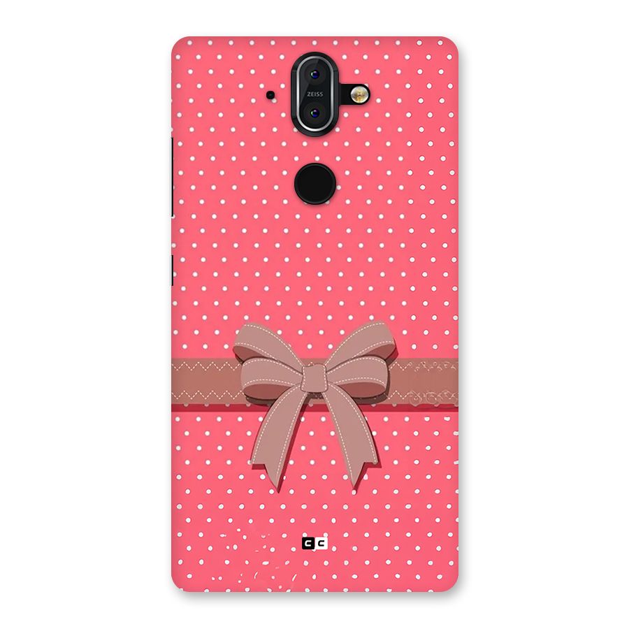 Gift Ribbon Back Case for Nokia 8 Sirocco