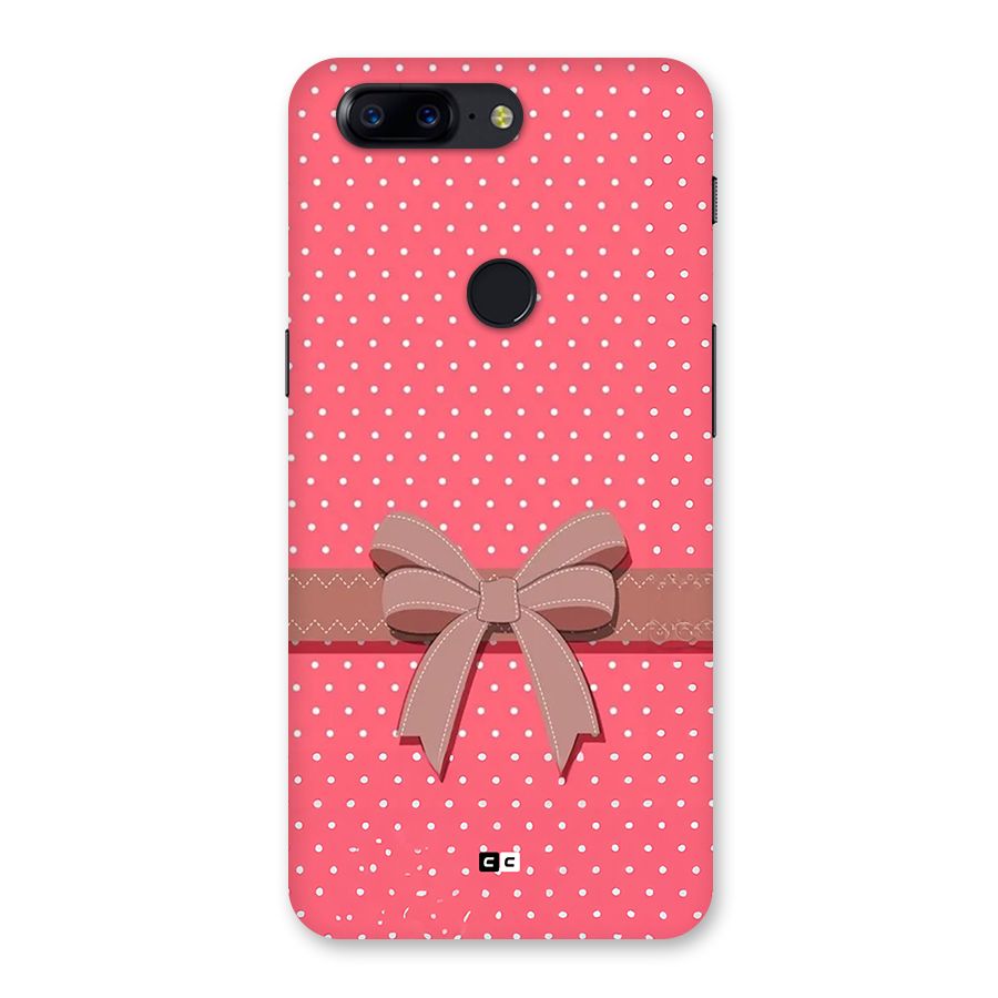 Gift Ribbon Back Case for OnePlus 5T