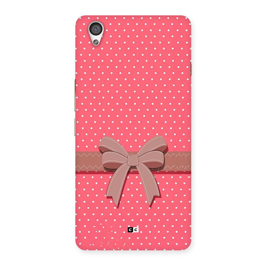 Gift Ribbon Back Case for OnePlus X