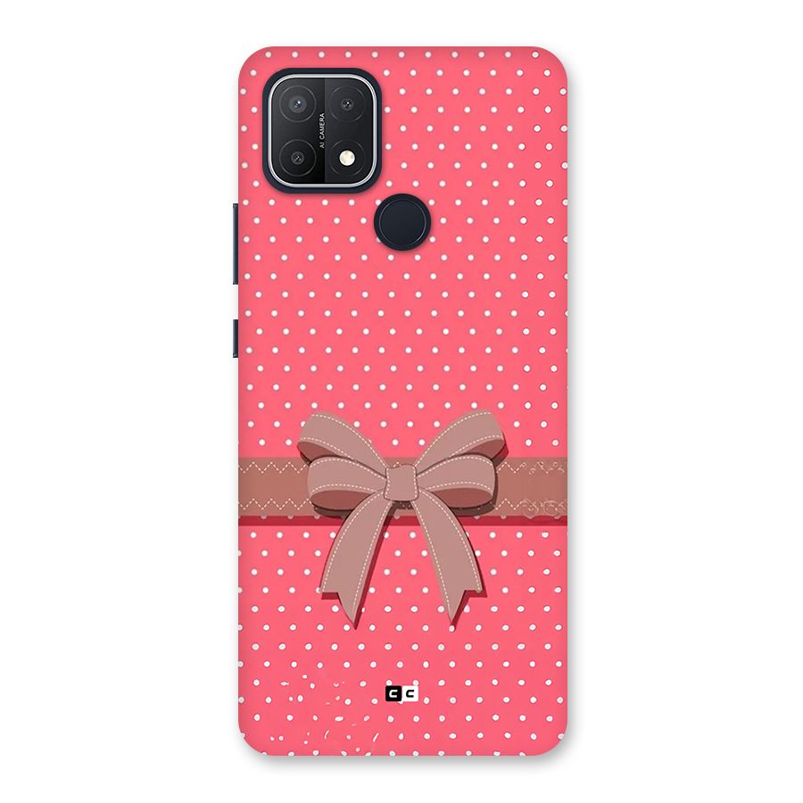 Gift Ribbon Back Case for Oppo A15s