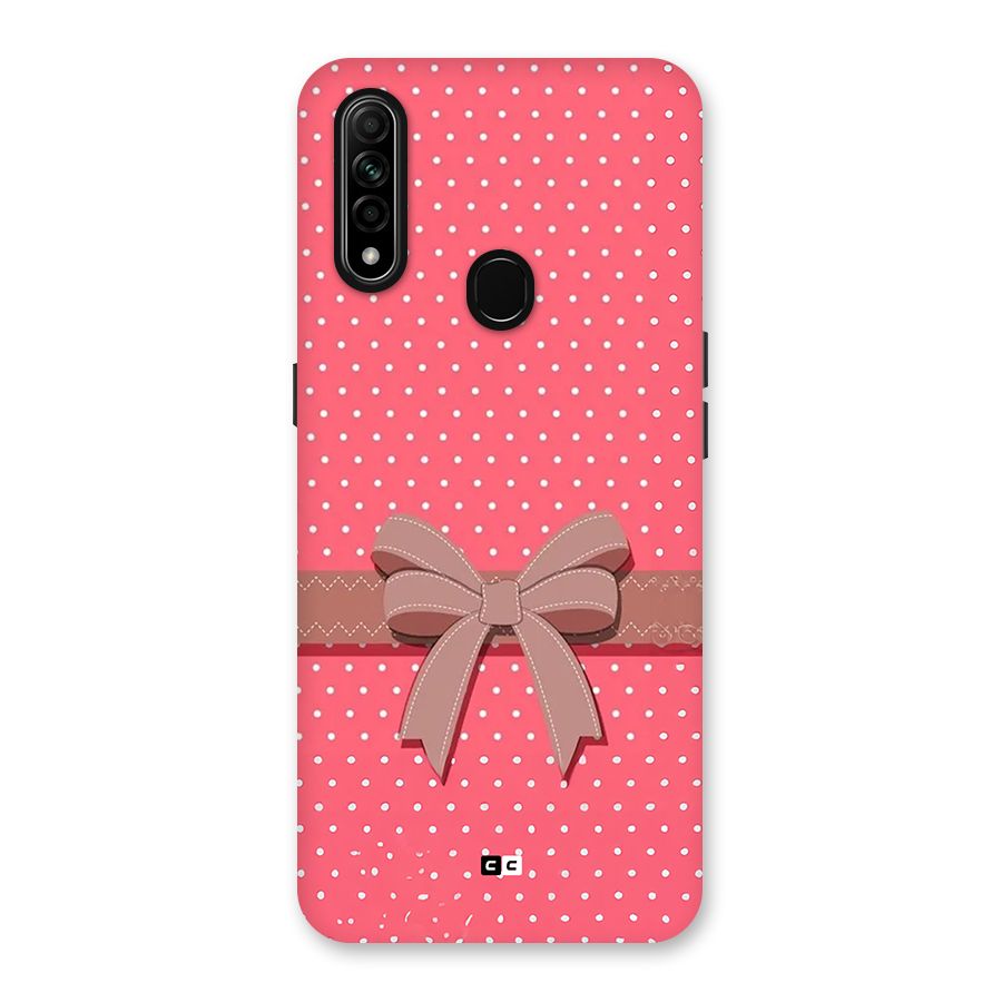 Gift Ribbon Back Case for Oppo A31