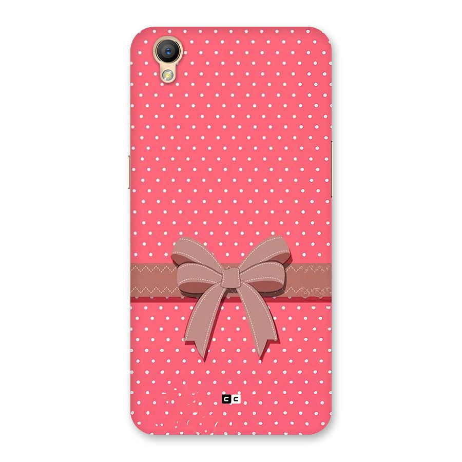 Gift Ribbon Back Case for Oppo A37