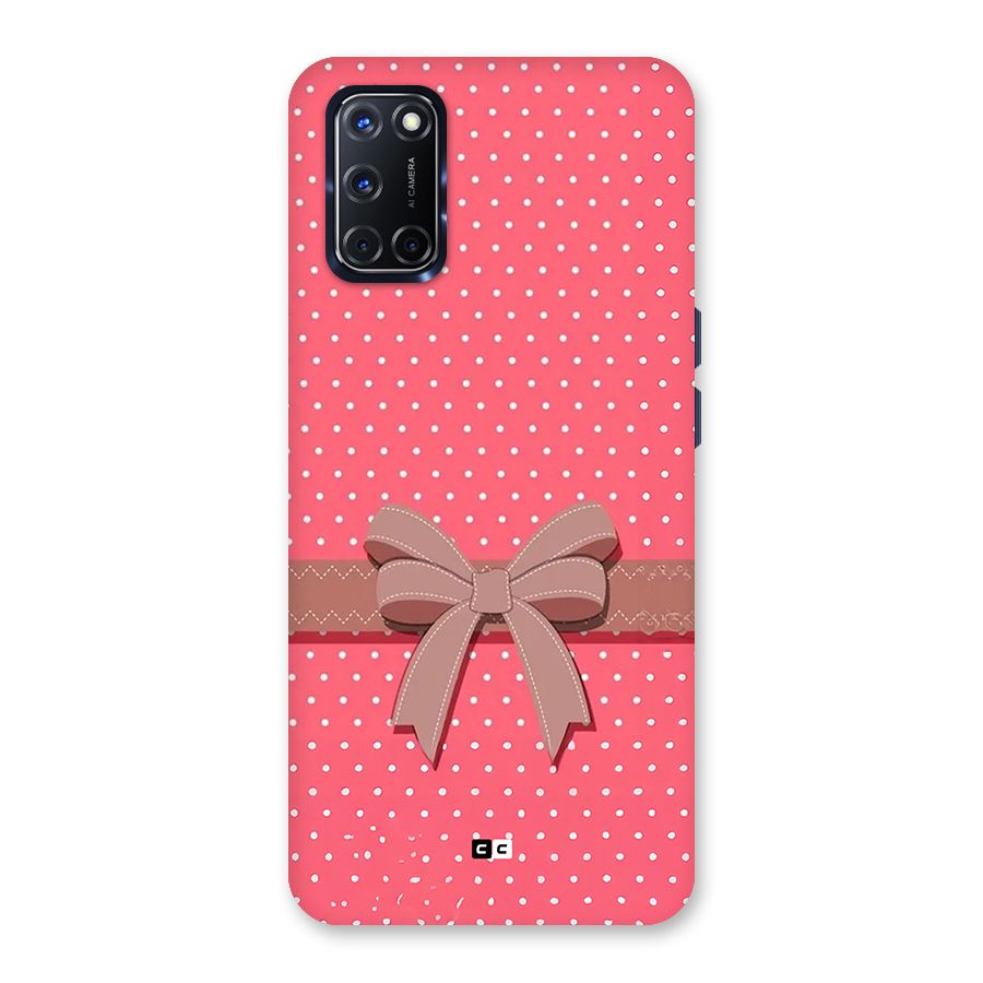 Gift Ribbon Back Case for Oppo A52