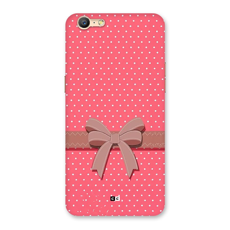 Gift Ribbon Back Case for Oppo A57
