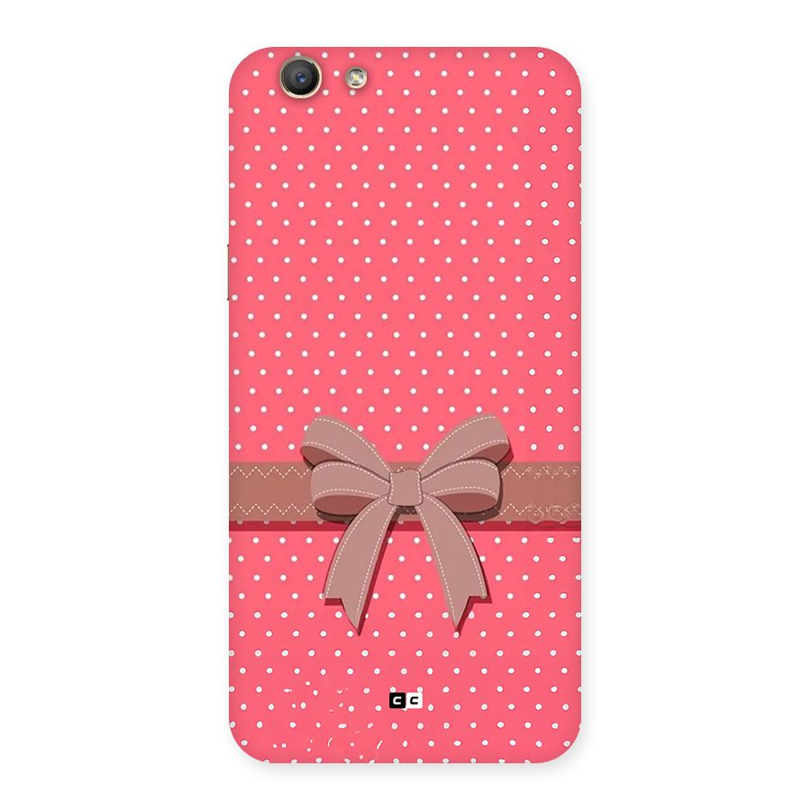 Gift Ribbon Back Case for Oppo A59