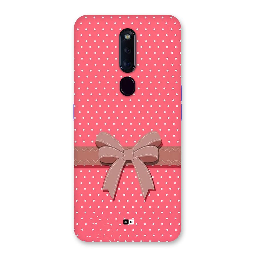 Gift Ribbon Back Case for Oppo F11 Pro